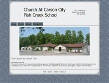 Tablet Screenshot of fishcreekschool.org